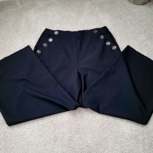 TORRID Wide Leg black strech Dress Pants Size 16R office